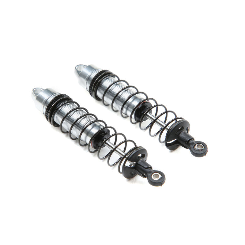 LOSI Shock Assembly, Rear, Aluminum, (2): Mini-T 2.0