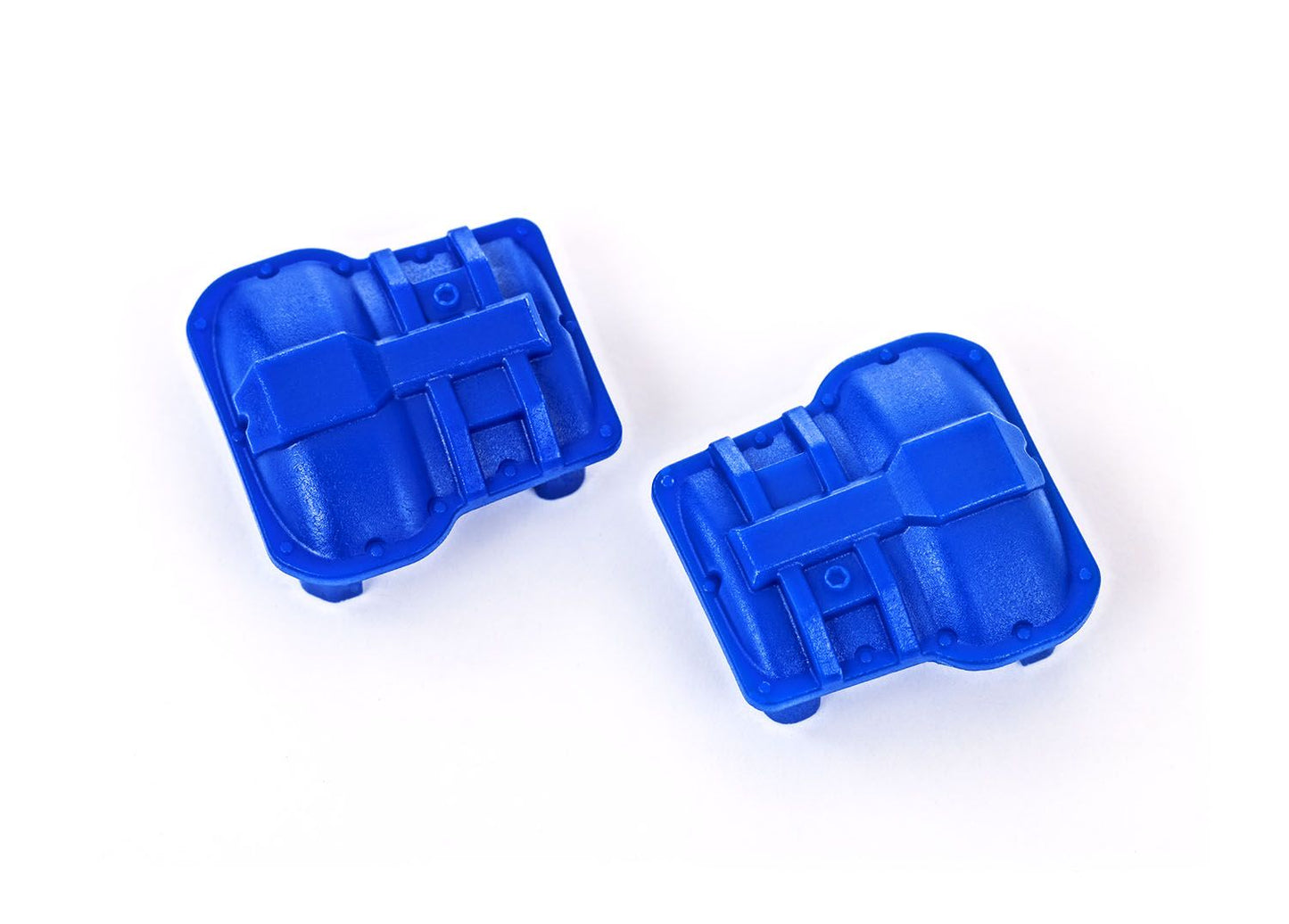 TRAXXAS TRX4M AXLE COVER (2) BLUE