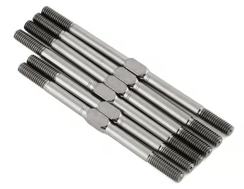 Team Associated Factory Team RC10T6.2/SC6.2 3.5mm Titanium Turnbuckle Set (6) ASC71156