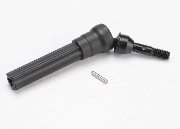 TRAXXAS DRIVESHAFT ASSEMBLY, OUTER (1) FRONT & REAR, STUB AXLE SIDE
