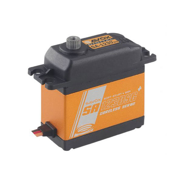 SAVOX Coreless Digital Servo with Soft Start, 0.16sec / 500oz @ 6V SAVSA1230SGP