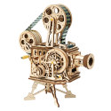 ROKR Vitascope Mechanical Wood Models; Vitascope - working projector, hand-crank generator