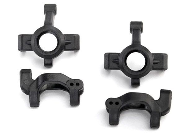 TRAXXAS CASTER BLOCKS (C-HUBS) (2)/ STEERING BLOCK (2)