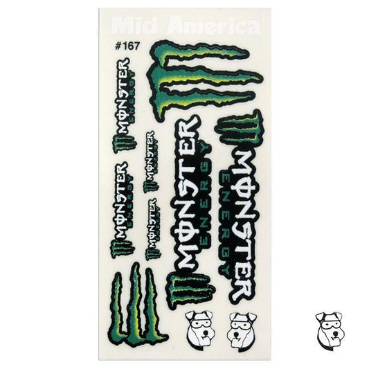 1/24 MONSTER ENERGY DETAIL Stickers