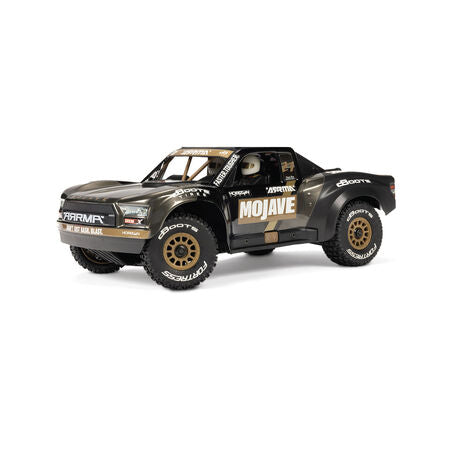 MOJAVE GROM 4X4 223S BLX BRUSHLESS SMALL SCALE DESERT TRUCK RTR WITH DSC, BLACK