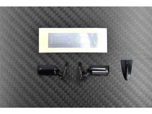 FLEX GT Mirror Set Type A - Color: Black [REVE D] DB-M01-AK