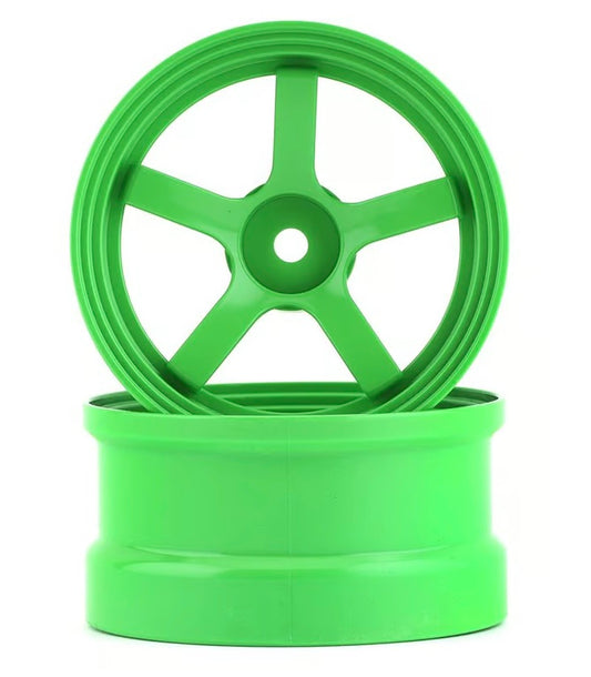 REVE D Drift Wheel DP5 (Light Green, Offset 6, 2pcs)(RW-DP5G6)