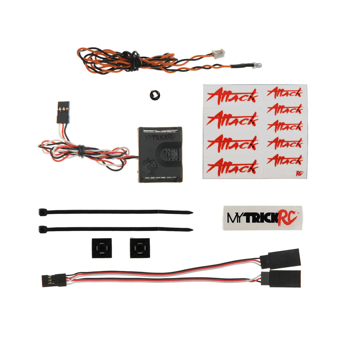 Attack After-Burner Backfire Lighting Systems (Back Fire light kits) 1-10 Drift Lights [MyTrickRC] MY TRICK RC