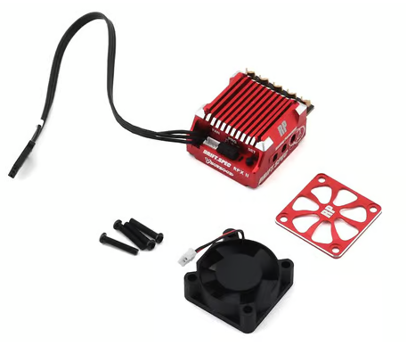 Yokomo RPX-II Drift Spec Sensored Brushless ESC (Red)