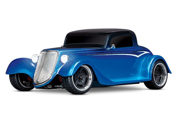 TRAXXAS  4-TEC 3.0, 1933 HOT ROD COUPE BLUE