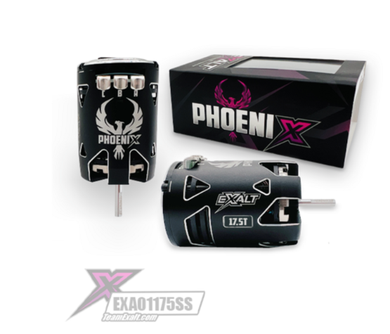 Exalt "Phoenix" Silver Spec Class Brushless Motor (17.5T)