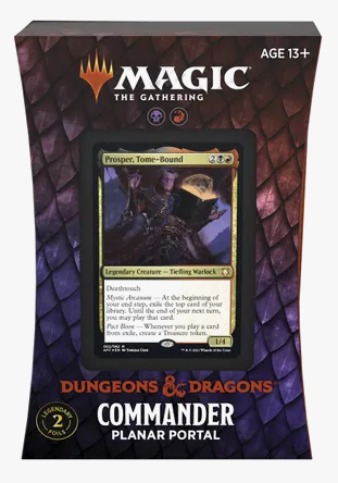 MAGIC THE GATHERING - Adventures in the Forgotten Realms - Planar Portal Commander Deck