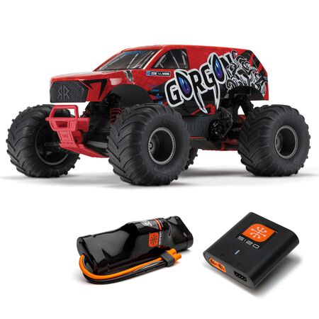 ARRMA GORGON 2wd MT1/10 RTR Smart 3300 7C S120 USB RED ARA3230ST1