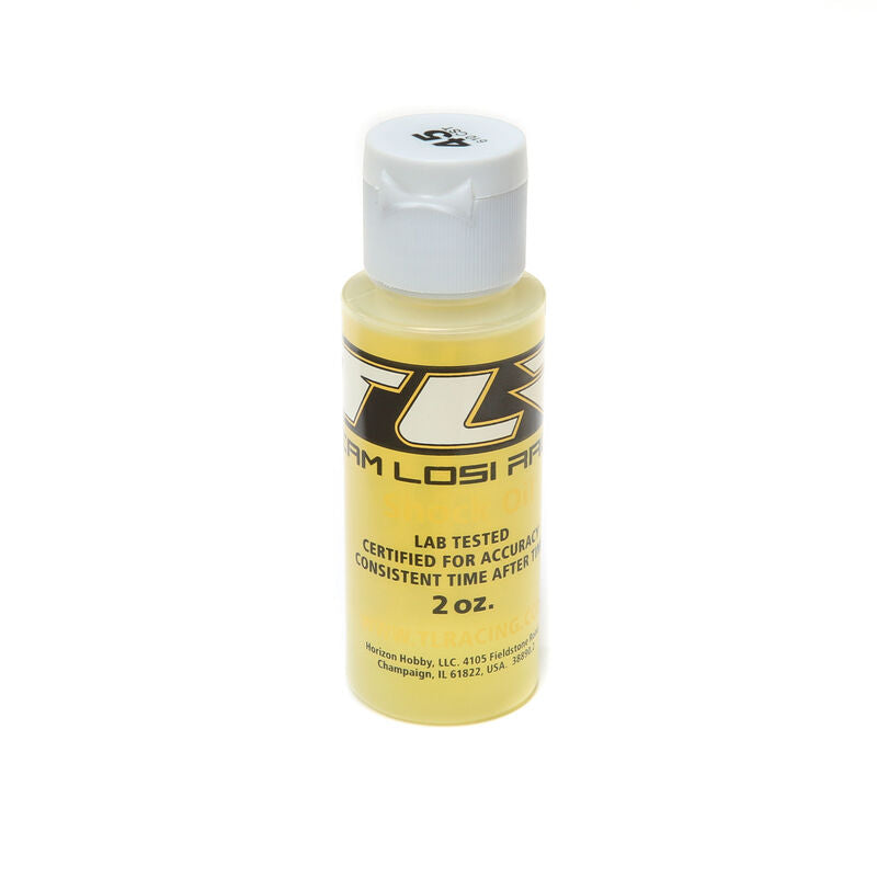 TLR SILICONE SHOCK OIL, 45WT, 610CST, 2OZ