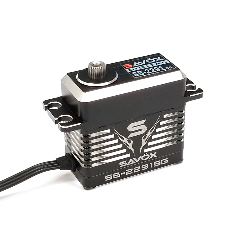 Savox Monster High Speed Brushless Servo, Black Edition .05sec SAVSB2291SG