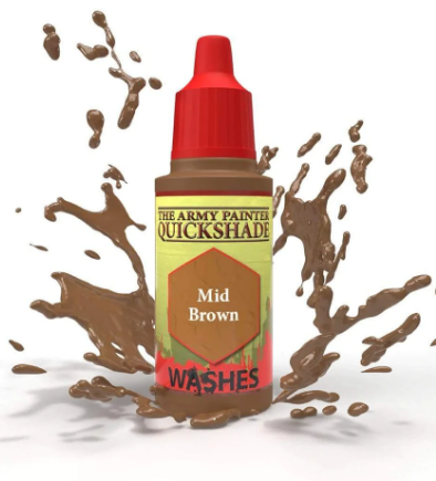 The Army Painter Quickshade Wash: Mid Brown