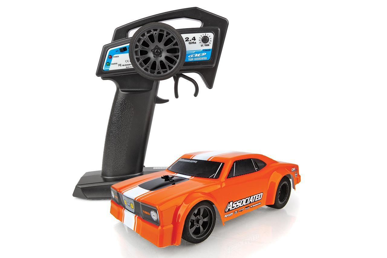 TEAM ASSOCIATED DR28 Drag Race Car RTR, 1/28 Scale 2WD, w/ Battery, Charger and 2.4GHz Transmitter