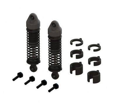 Arrma Shock Set, 58mm Length, 800cSt Oil (2): GROM