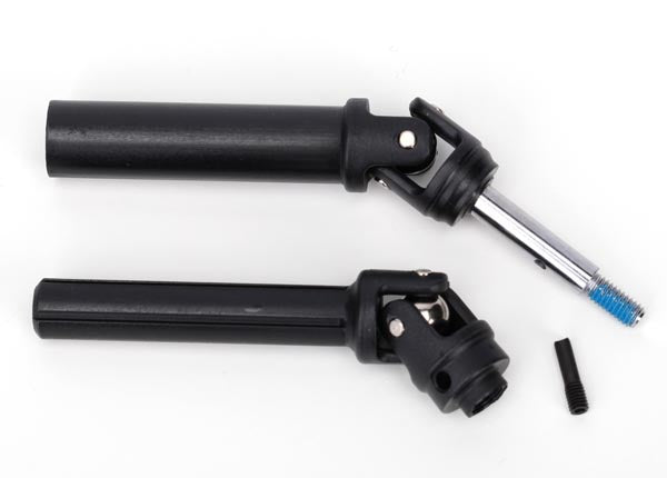 TRAXXAS Driveshaft assembly, rear, heavy duty (1) (left or right) (fully assembled, ready to install)/ screw pin (1)