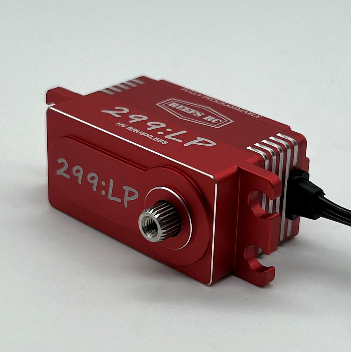 REEFS 299LP Special Edition Red High Speed High Torque Low Profile Brushless Servo .0.57/313 @8.4V  SEHREEFS130