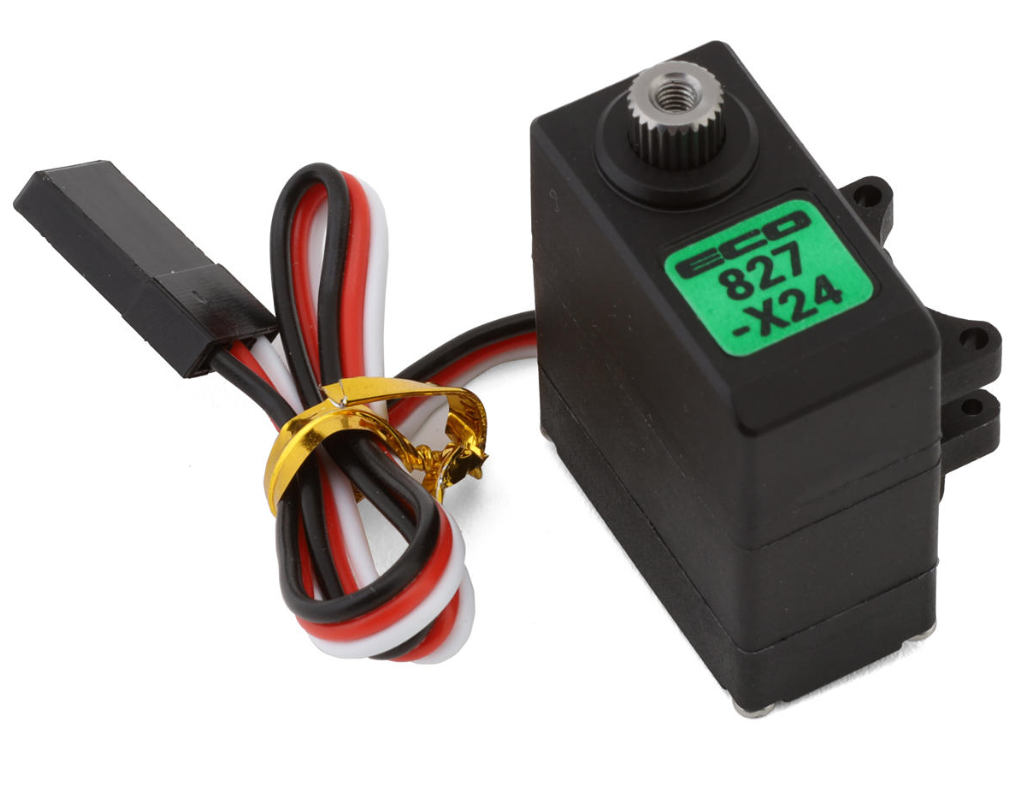 EcoPower WP827-X24 Metal Gear Micro Servo Direct Fit For Axial™ SCX24 (HV) (Waterproof) ECP-827-X24