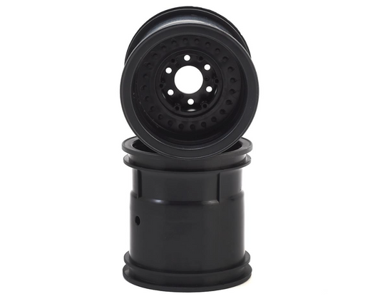 JConcepts 12mm Hex Midwest 2.2" Monster Truck Wheel (2) (Black) JCO3380B