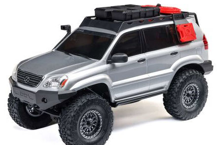 1/24 SCX24 Lexus GX 470 4X4 Rock Crawler RTR, Silver