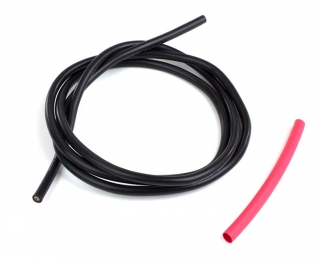 12awg Silicone Wire | Black | 1 Meter