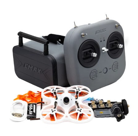 EMAX USA EZ Pilot Pro Ready-To-Fly RTF FPV Drone w/ Controller & Goggles EZPRTF