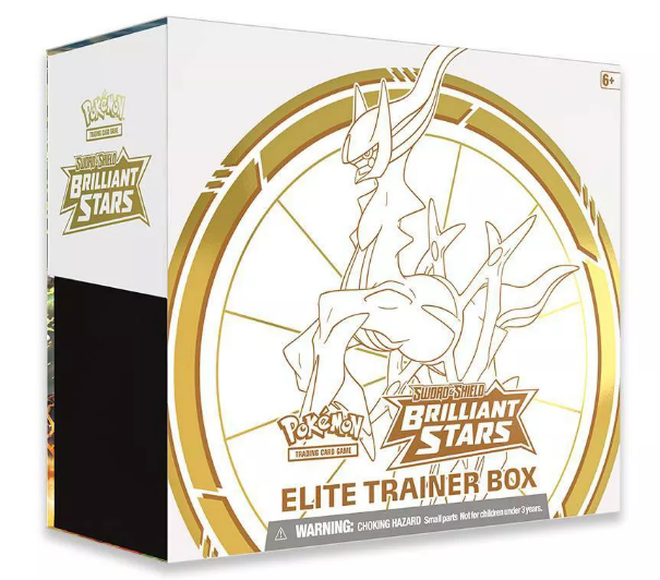 Pokemon Sword & Shield Brilliant Stars Elite Trainer Box