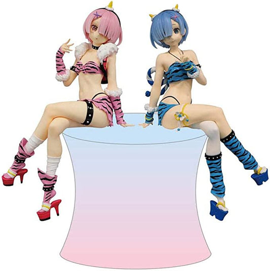 Re:Zero Starting Life in Another World: Rem & Ram Demon Costume Noodle Stopper Non Scale Figure by FuRyu