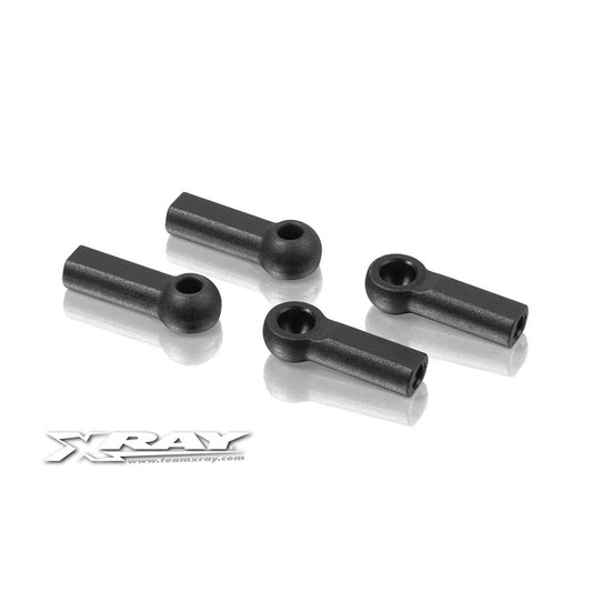 XRAY COMPOSITE BALL JOINT 4.9MM - CLOSED WITH HOLE (4)