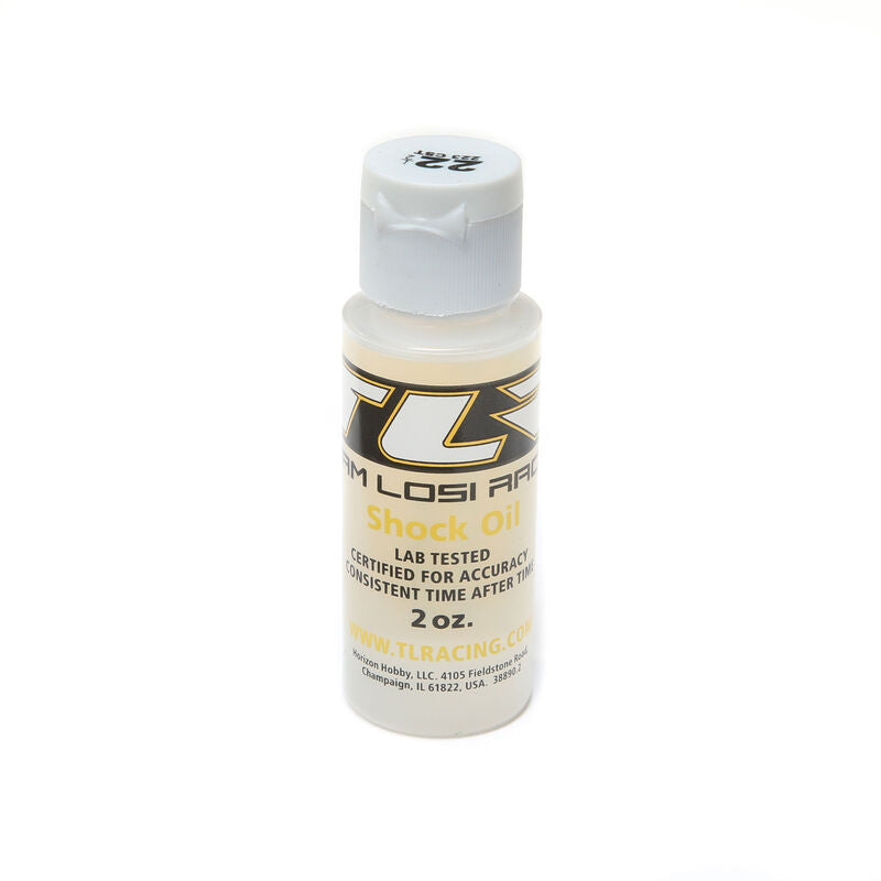 TLR SILICONE SHOCK OIL, 22.5WT, 223CST, 2OZ