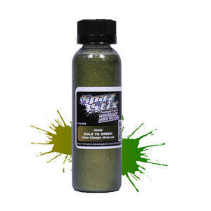 SPAZ STIX COLOR CHANGING PAINT GOLD TO GREEN 2OZ