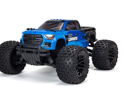 ARRMA 1/10 GRANITE 4X4 MEGA 550 Brushed Monster Truck RTR, Blue