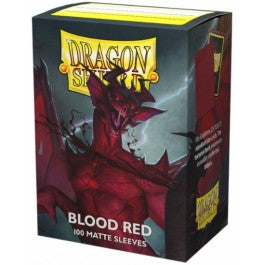 Dragon Shield 100CT Box Matte Blood Red