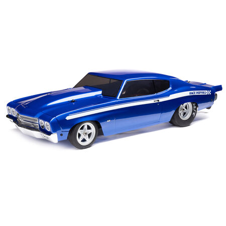 LOSI 1/16 1970 Chevelle 2WD Mini No Prep Drag Car RTR, Blue