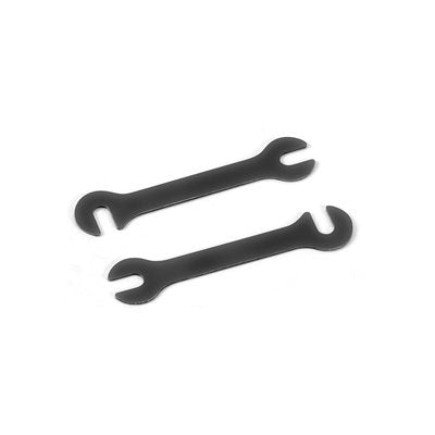 XRAY STEEL SHIM 0.4MM - BLACK (2) 372293