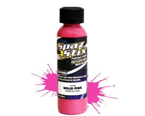 SPAZ STIX SOLID PINK AIRBRUSH PAINT 2OZ