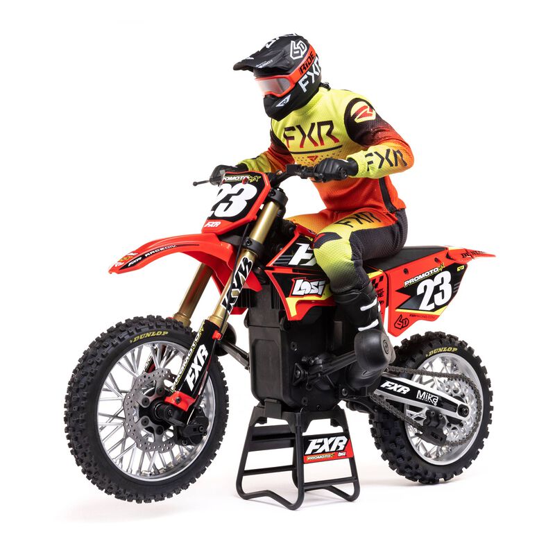 LOSI 1/4 Promoto-MX Motorcycle RTR, FXR RED LOS06000T1