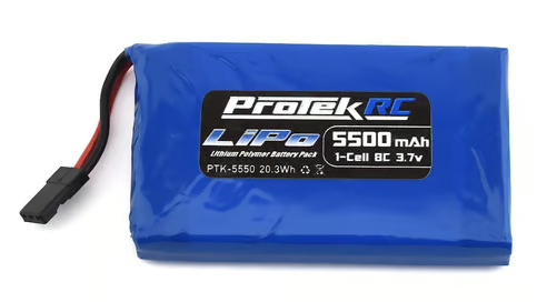 ProTek RC 1S High Capacity Sanwa M17 LiPo Transmitter Battery (3.7V/5500mAh)