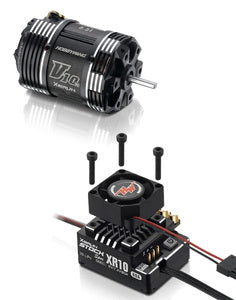 HOBBYWING Combo L XR10 Stock 2S ESC and V10 G4 17.5T Motor HWI38020338