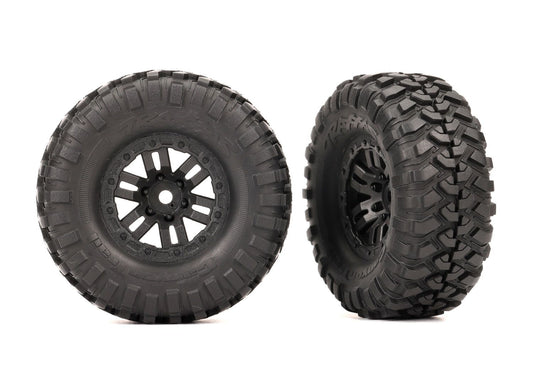 TRAXXAS T&W BLK WHL 2.2 CNYN TRL TIRE