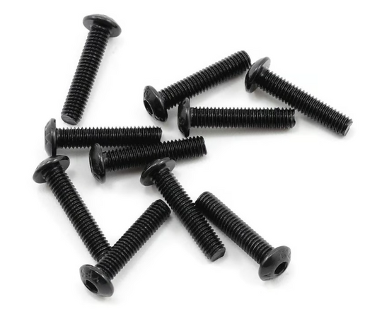 ProTek RC 3x14mm "High Strength" Button Head Screws (10)