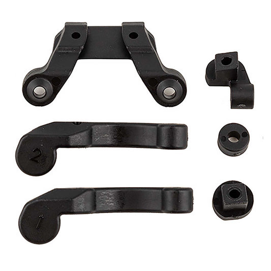 Team Associated RC10B6.4 Front Wing/Fan Mount & Battery Brace Shim Set