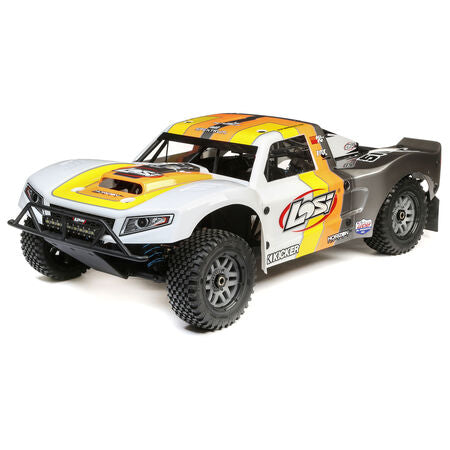 LOSI 1/5 5IVE-T 2.0 V2 4X4 SCT Gas BND: Gray/Orange/White