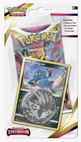 POKEMON Lost Origin Single Pack Blister [Croagunk]