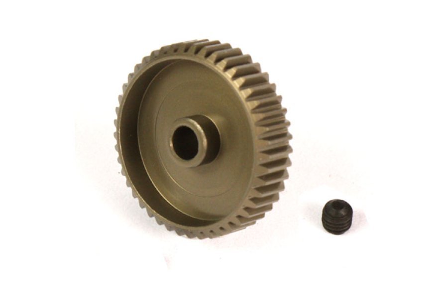 Yeah Racing 64P Hard Coated Aluminum Pinion Gear (46T)