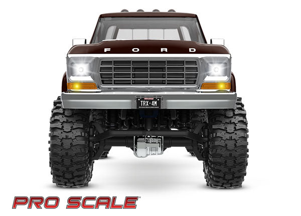 TRAXXAS Pro Scale® LED light set, front & rear, complete (includes light harness, zip ties (6)) (fits #9812 body) 9884