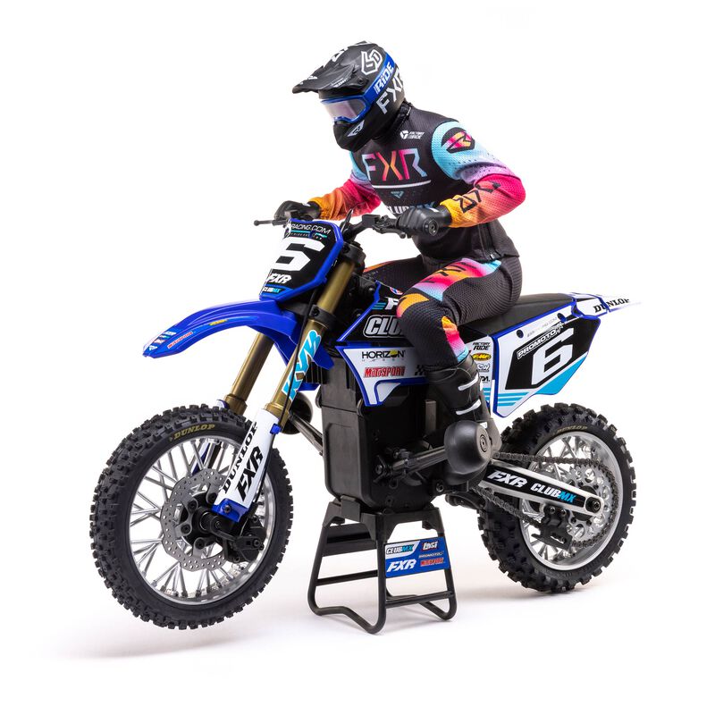 LOSI 1/4 Promoto-MX Motorcycle RTR, FXR BLUE LOS06000T2